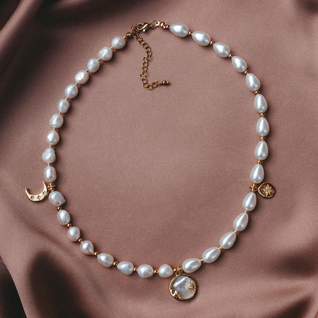 Naszyjnik „Złoty Księżyc”